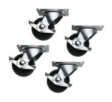 MIDDLE ATLANTIC PRODUCTS  5WL   Casters, Slim 5 Series, Locking
