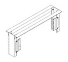 CHATSWORTH PRODUCTS CPI  31410-700  Rack Panel Adapters Pair ; 1.71