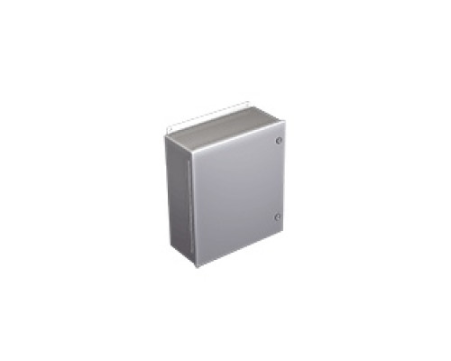 HOFFMAN ENCLOSURES INC  A1008CHFL   Hinged-Cover Junction Box, Continuous Hinge with Quarter-Turn Fast Latch, Type 4, 10