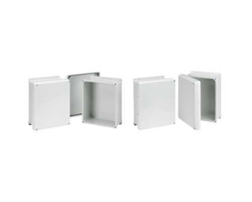 HOFFMAN ENCLOSURES INC  VJ1008HW   Flat Hinged Screw Cvr Encl, Size/Dims: 11.31x9.31x5.43, Material/Finish: Fiberglass