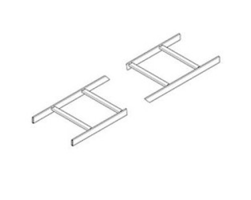 B-LINE  SB17T12TG   LADDER RACK 120X12 TELCO GRAY TUBULAR STRINGER, W/TUBULAR  RUNGS 12 IN. WIDTH