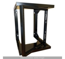 HAMMOND MANUFACTURING CO  HWMR1912UBK   RACK WALL MOUNT CENTER SWING 12U 26.50