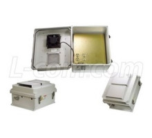 L-COM  NB141207-1HF   Weatherproof Enclosure, NEMA 3/3X, 120 Volt AC, 14