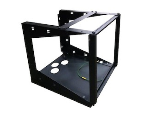 BLACK BOX NETWORK SERVICES  RM050A-R3   Wallmount Rack - 11U, 12-24 Tapped Rail Holes, 75 lb. Capacity