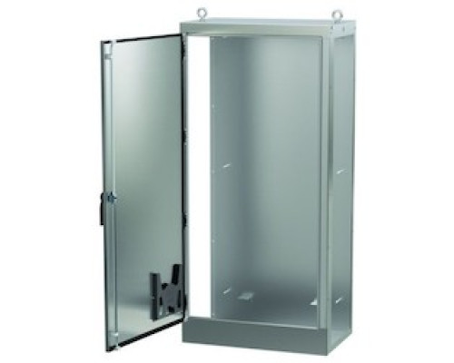 HOFFMAN ENCLOSURES INC  AU84X4018BSSLP   UNIVERSAL FREESTAND, 1 DOOR BOTH SIDES OPEN STAINLESS STEEL