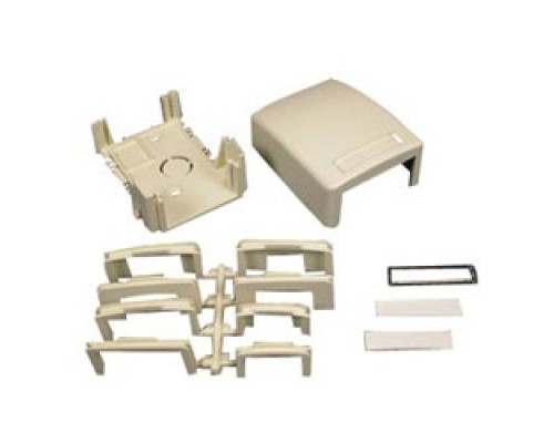 WIREMOLD  PDB1S2FW   Nonmetallic one series ii small data box Fog White