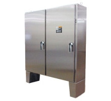 HOFFMAN ENCLOSURES INC  A60X6118SSLPN4   Two door Disconnect N4X Encl., Size/Dims: 60.12x61.75x18.12, Material/Finish: SS Type 304