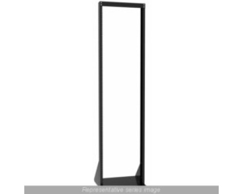 HAMMOND MANUFACTURING CO  DNRR1942LDK   OPEN FRAME RACK 2 POST    24U