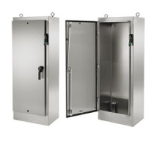 HOFFMAN ENCLOSURES INC  A72HXS3924SSLPQT   SS 1 DR GP DSC 72X39X24, Size/Dims: 72.13x38.50x24.15
