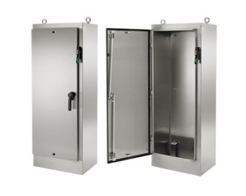 HOFFMAN ENCLOSURES INC  A72HXS3224SSLPQT   SS 1 DR GP DSC 72X32X24, Size/Dims: 72.13x32.50x24.12