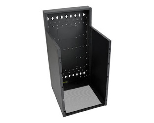 TRIPP LITE  SRWF16U38   Tripp Lite 16U Low-Profile Vertical-Mount Wall-Mount Rack Enclosure Cabinet, 23H x 20W x 23D