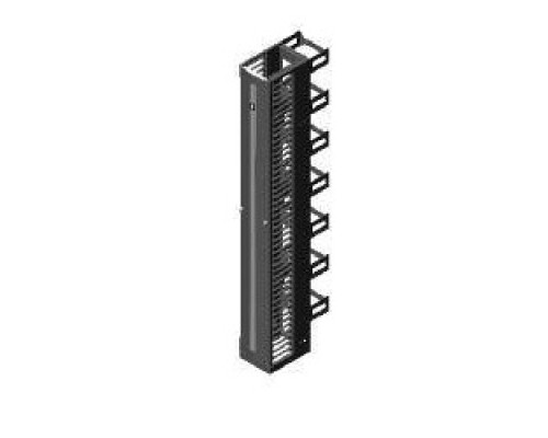 CHATSWORTH PRODUCTS CPI  35574-703  Evolution g3 Vertical Cable Manager, Combination Cable Manager, 12in. Wide X 7ft. High, Black, 12ft. 304.8 mm W x 20.2ft. 513.08 mm D x 83.97ft. 2132.838 mm H