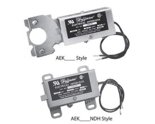 HOFFMAN ENCLOSURES INC  AEK115   Electrical Interlock, Size/Dims: 115 volt, Material/Finish: Steel/zinc