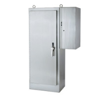 HOFFMAN ENCLOSURES INC  A84XD3EW18SSFTCLP   SS Disconnect 3 Dr, Size/Dims: 84.00x118.00x18.00, Material: Stainless Steel