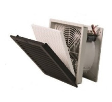 GREAT LAKES DATA RACKS FFKN12-A2  Fan Assembly with Filter and Exhaust Filter, 295 CFM, 63/64 Db A , Use with NEMA 12K ’SS’ Cabinets
