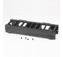 B-LINE  SB87019S1FB   RCM+ Horizontal Cable Manager with Cover, Single Sided, 1RUHx19