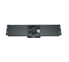 MIDDLE ATLANTIC PRODUCTS  QTFP-1-119   Fan Panel, 50 CFM, Textured, 220V, 3 space panel includes fan and grill