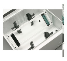 CORNING  FZB-04U   Fiber Zone Box, 4 Rack Units, Holds 12 CCH Panels or Modules