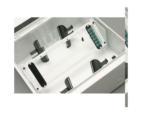 CORNING  FZB-04U   Fiber Zone Box, 4 Rack Units, Holds 12 CCH Panels or Modules