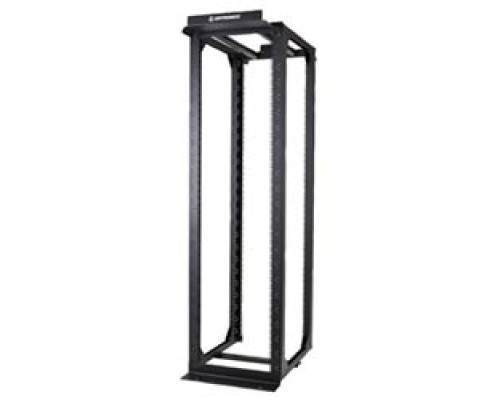 ORTRONICS  MM108SVR   MM10 SERVER RACK, FOUR-POST  45 RACK UNITS, 8’ H, BLACK  W/ NUTS, SCREWS