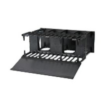 PANDUIT  NM4   NM HORIZ CBL MGMT HICAP 4RU F+R BLK EA