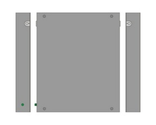 ANDREW  FE-18184   Outdoor Excess Cable Enclosure, 18 In X 18 In X 4 In
