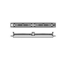 COMMSCOPE ENTERPRISE SOLUTIONS  558637-1  558637-1  110 Block Rack Mount Panel 19