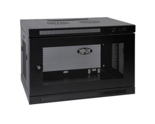 TRIPP LITE  SRW9U  SRW9U  Tripp Lite 9U Low-Profile Wall-Mount Rack Enclosure Cabinet, Removable Side Panels, 20H x 24W x 18D