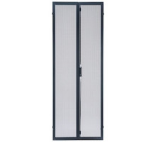 PANDUIT  D82RDB   Split rear doors for 42RU x 800mm wide Net-Verse cabinet, Black