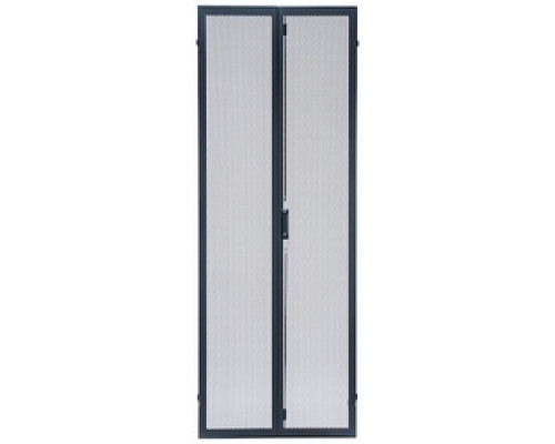 PANDUIT  D85RDB   Split rear doors for 45RU x 800mm wide Net-Verse cabinet, Black