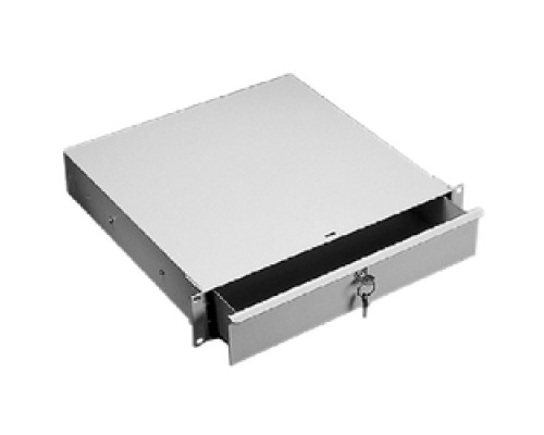 HOFFMAN ENCLOSURES INC  P19DR3US   Drawer/ Compartment, Rack Mtg, Size/Dims: 3Ux19.00, Material/Finish: Steel/LtGray