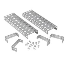 HOFFMAN ENCLOSURES INC PGH3S13  Grid Straps, 3 hole wide 2 , Size/Dims: 1142x75mm, Material/Finish: Steel/zinc