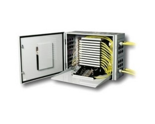 AMPHENOL NETWORK SOLUTIONS  055-0000-0605   Splice Enclosure, Universal, Wall Mount, 288-Fiber Building, 24-Splice Tray, 31.5