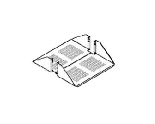 CHATSWORTH PRODUCTS CPI  11231-719  Double-Sided Shelf; 19
