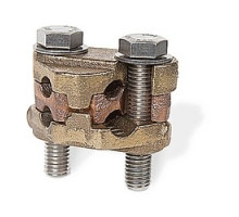 THOMAS & BETTS  MLG25020   Mechanical Lay-In Ground Connector - Connector Range 250 kcmil through 2/0 Stranded, Torque Bolts 40feet-pounds