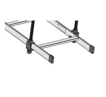 MIDDLE ATLANTIC PRODUCTS  CLH-EC-12   Cable Ladder End Caps, 12 pc.