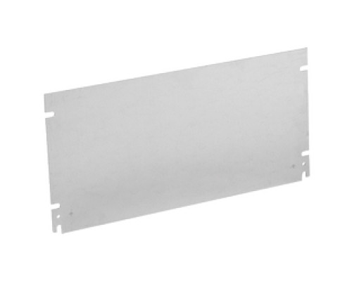 HOFFMAN ENCLOSURES INC  G600P500H   Half Back Panel, Material/Finish: Galvanized