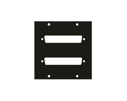 MIDDLE ATLANTIC PRODUCTS  2DB37   UCP Module, Two DB37 Punchouts