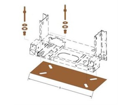 AMPHENOL NETWORK SOLUTIONS  01465-02   NETWORK BAY ISO-PAD 19