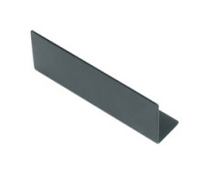 MIDDLE ATLANTIC PRODUCTS  UMSFP1-1/4   1 Space 1/4 Rack Filler Blank Panel, 1 RU, 8.72 Inch Width x 1 Inch Depth x 1.67 Inch Height, Steel, Black Powder Coat