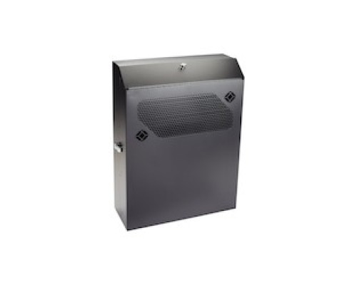 BLACK BOX NETWORK SERVICES  RMT352A-R3   Low-Profile Vertical Wallmount Cabinet - 4U, 24