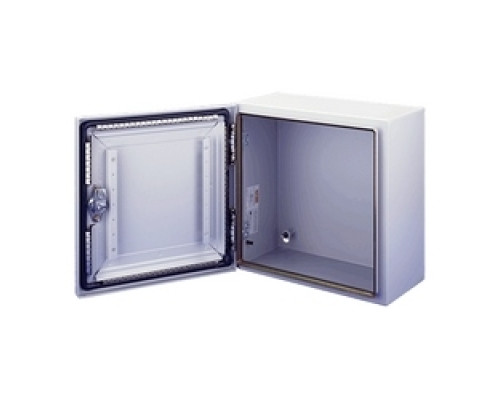 HOFFMAN ENCLOSURES INC  CSD30248LGEMC   Wall-Mount EMC Enclosure, Size/Dims: 30.00x24.00x8.00, Material/Finish: Steel/LtGray