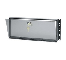 MIDDLE ATLANTIC PRODUCTS  SECL-4   Security Cover, 4 RU, Hinged Plexi