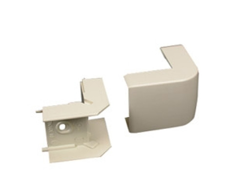 WIREMOLD  PN03F18FW   Nonmetallic outside elbow pn03 Fog White