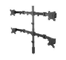 MIDDLE ATLANTIC PRODUCTS  MM3-2X2BLK   2 Lvl Articulating Monitor Mt, 2X2