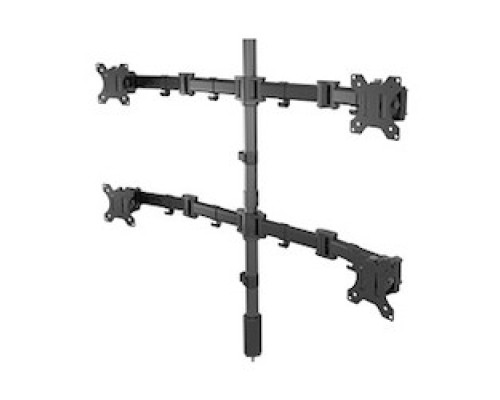 MIDDLE ATLANTIC PRODUCTS  MM3-2X2BLK   2 Lvl Articulating Monitor Mt, 2X2
