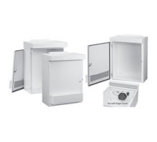 HOFFMAN ENCLOSURES INC  WF3LP   Vented Enclosure, Weatherflo with Fan, 3 HP, NEMA 3R, IP32, 24