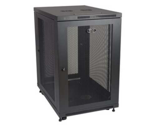 EATON’S BUSSMANN SERIES  SR18UB  SR18UB  SmartRack 18U Mid-Depth Rack Enclosure Cabinet