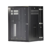PANDUIT  PZWMC18W   Wall Mount Enclosure Windowed Door 18 RU Black