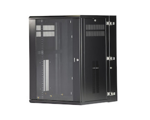 PANDUIT  PZWMC18W   Wall Mount Enclosure Windowed Door 18 RU Black